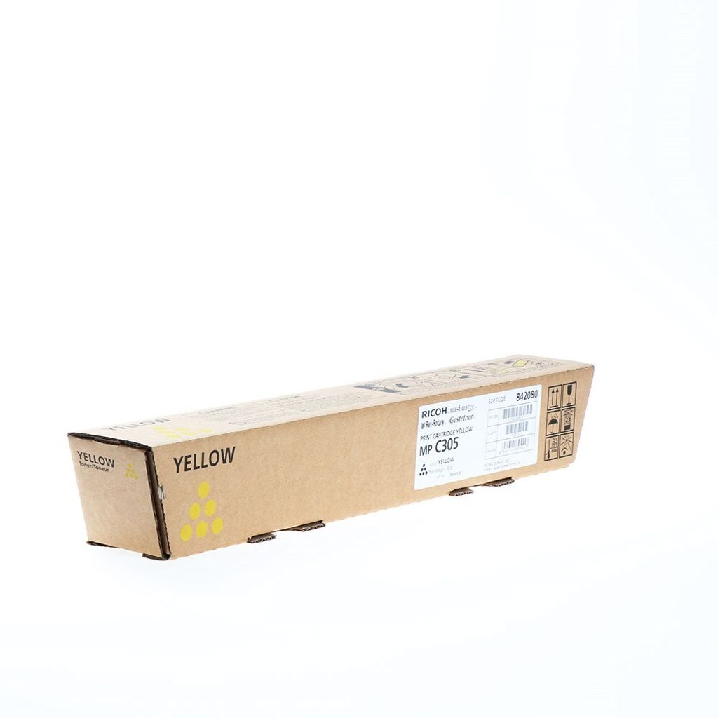 Ricoh 842080 Tonerkartusche Gelb 4.000 Seiten für Ricoh Aficio MP C305