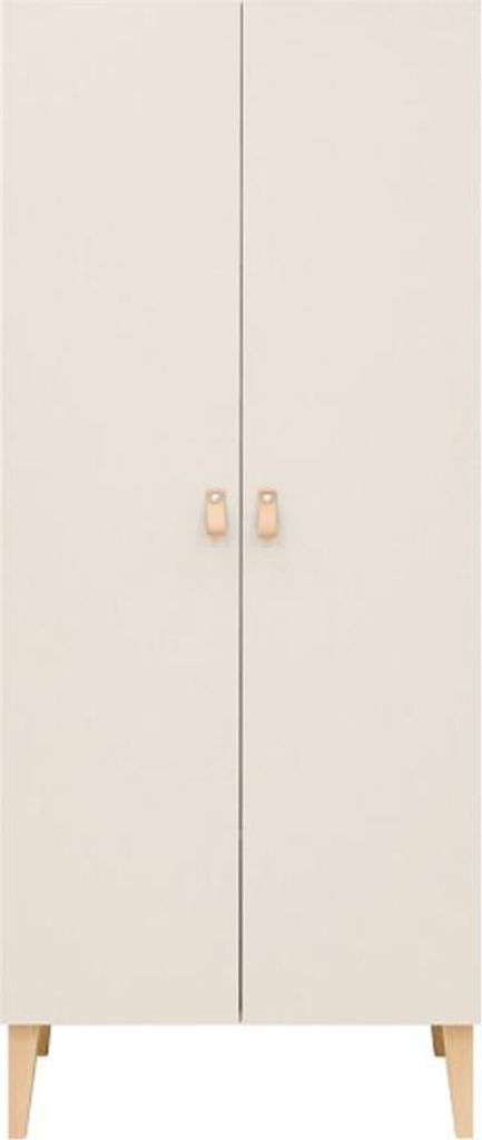 Bopita Amira 2-türiger Kleiderschrank – Dune/Natur | Bopita Kids