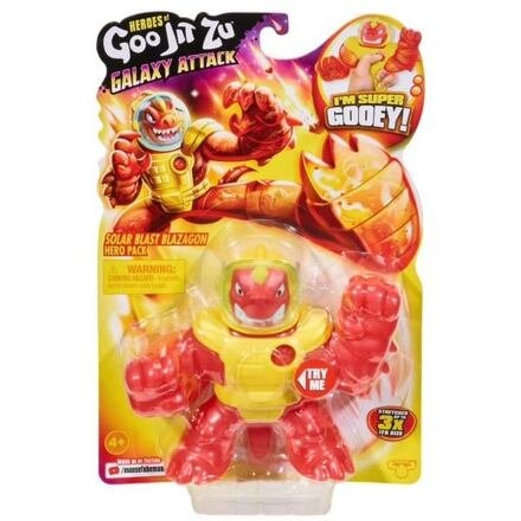 GOO JIT ZU Figur Galactic Attack Serie 5 SOLAR BLAST BLAZAGON 12cm