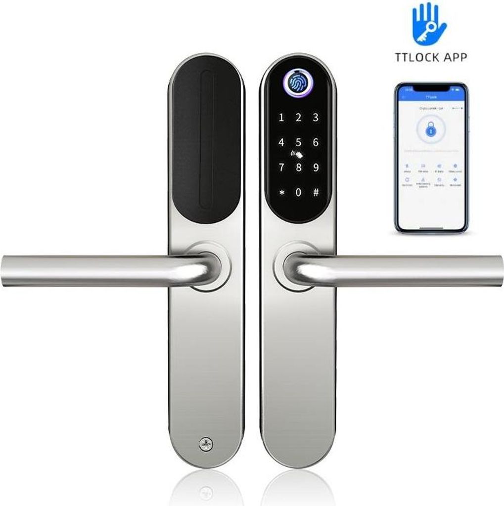 BOT Smart Griff TTLock SH4 silber