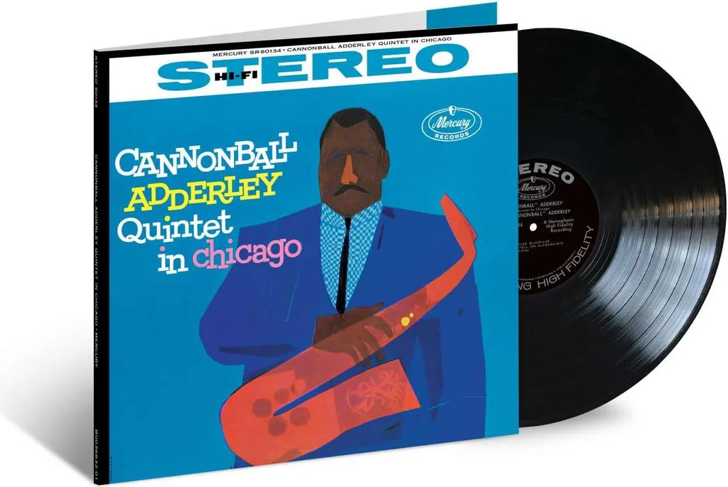 Album Vinyle Cannonball Adderley Quintet Chicago pour Platine Hi-Fi LP
