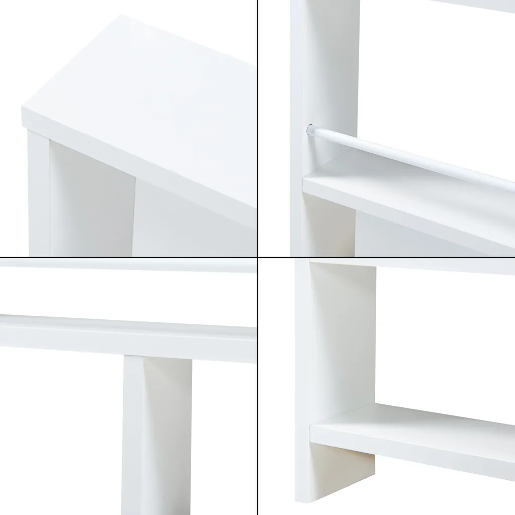 Étagère murale Piteå 60x45cm pour déco photos et petits objets blanc - 6