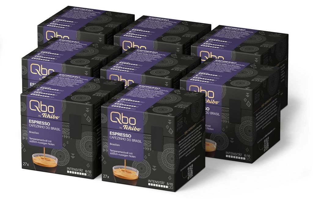 Tchibo Qbo Espresso Cafezinho do Brasil Premium Produktbild 