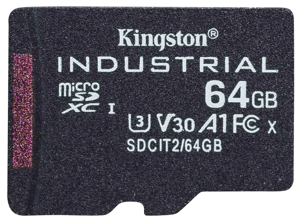 Carte MicroSD 64 Go Kingston pour Caméra de Surveillance et Drone