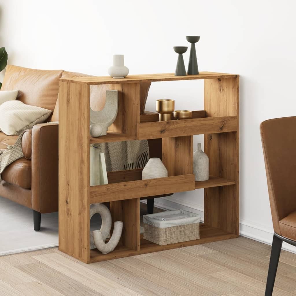 Maison Exclusive - Raumteiler Artisan-Eiche 100x33x94,5 cm Holzwerkstoff