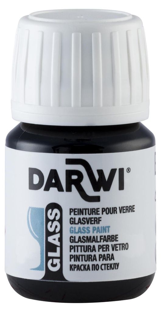 Darwi DA0700030100C Glasfarbe Black 30 ml 1 stk