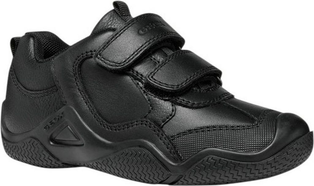 Geox - "Wader" Schul-Uniform-Schuhe für Jungen, Leder FS12011 (32 EU) (Schwarz)