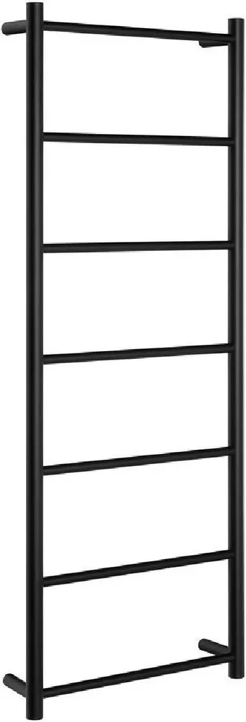 Aménager sa salle de bains : porte-serviettes 500 mm noir mat robuste