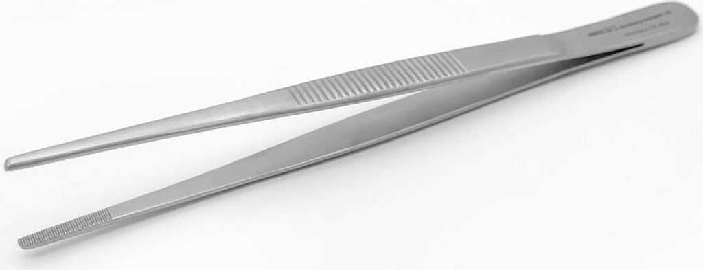 anatomische Pinzette, 14,5 cm gerade