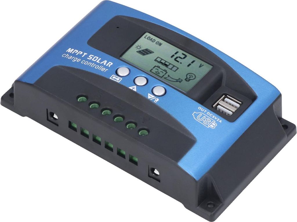 12V 24V Solar-Laderegler MPPT Photovoltaik-Panel-Ladegerät LED Intelligent Street Lighting Controller 50A