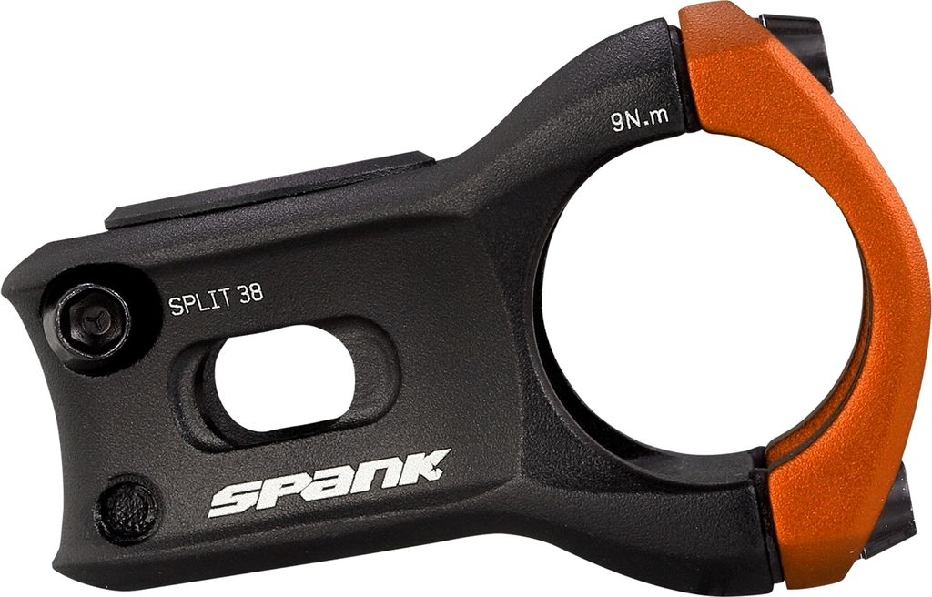 Spank Split stem, 31.8mm orange 43