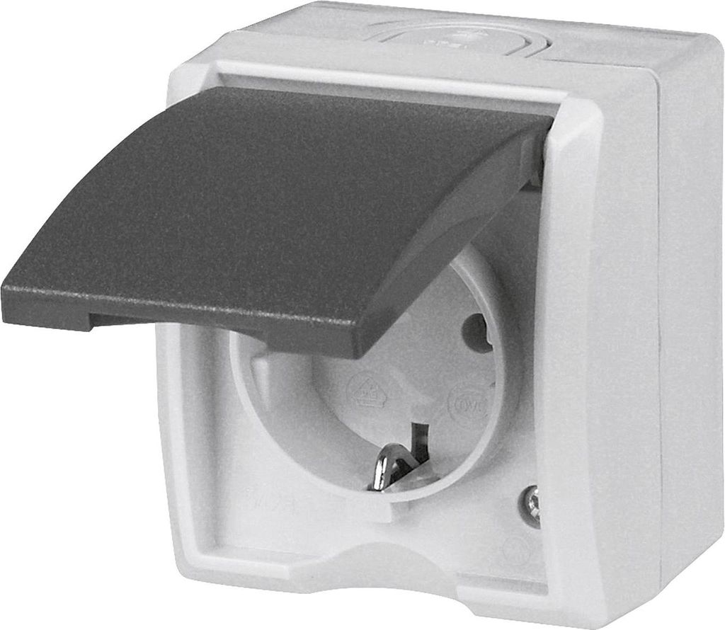 REV RITTER REV AquaForm gr FR AP-Steckdos 351190 Produktbild 