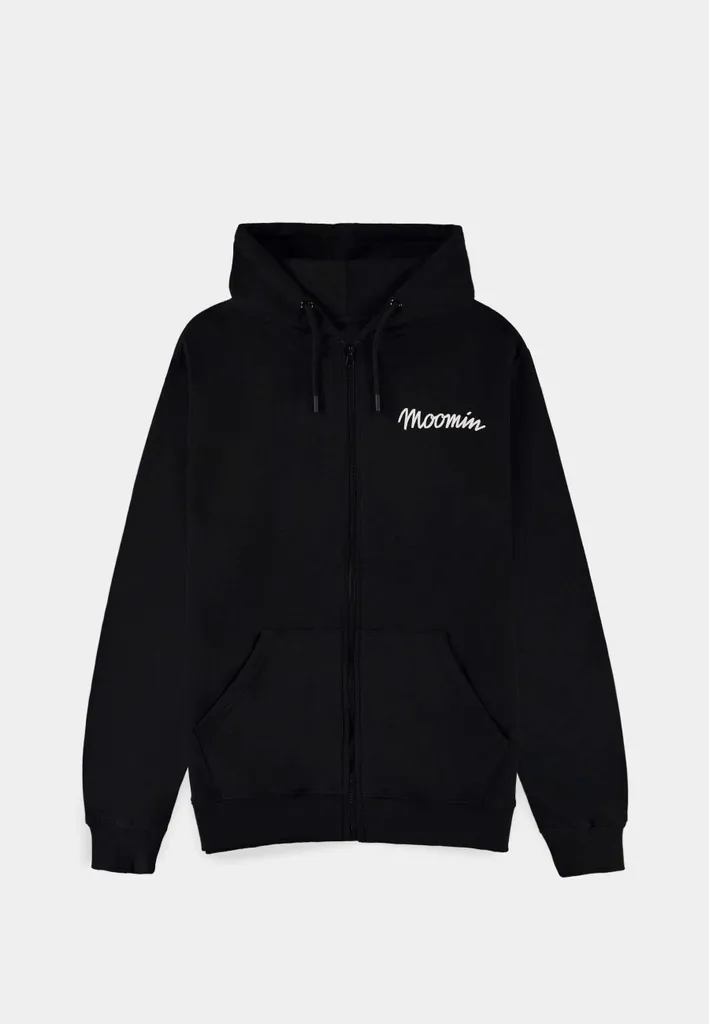 Sweat à capuche Moomin zippé en molleton épais avec intérieur brossé