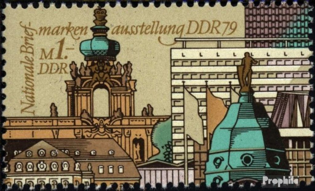 Briefmarken DDR 1979 Mi 2443 (kompl.Ausgabe) Ersttagssonderstempel gestempelt Nationale Briefmarkenausstellung / Bl.55