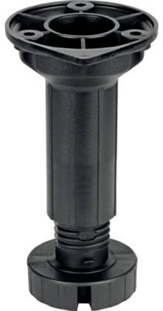 Soklová noha 95-156 mm, plast, černá Obrázek produktu 