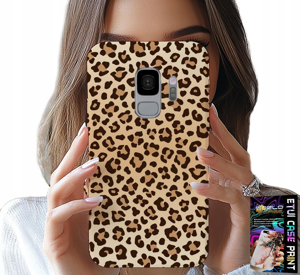 Fall Für Samsung Galaxy S9 - Zurück In Leopard Drucken Modische Frauen Muster