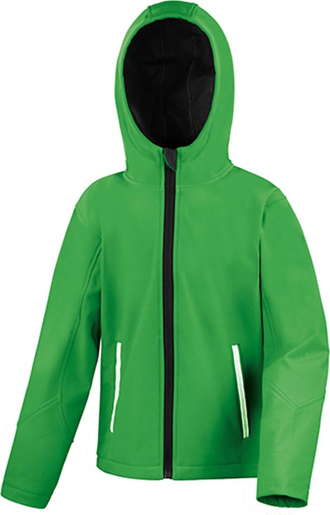 Result Core Junior TX Performance Hooded Soft Shell Jacket