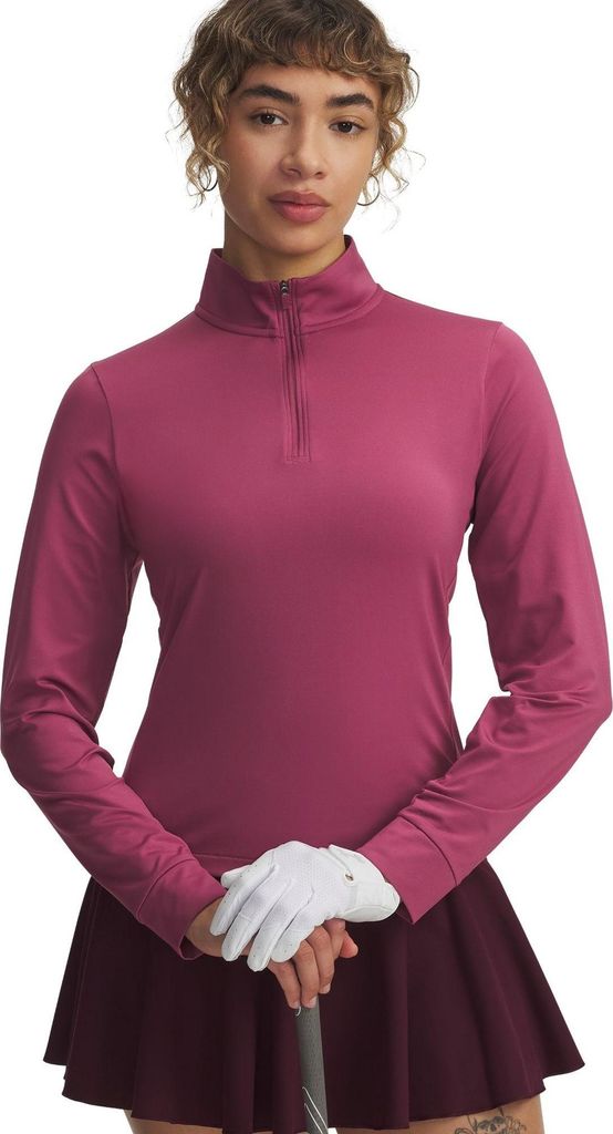 Under Armour Ua Drive 1/4 Zip - fuchsia dusk, Größe:L