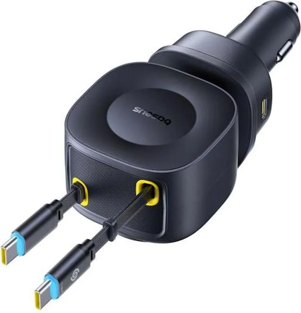 Chargeur voiture 100W Baseus PrimeTrip : fini les câbles emmêlés en roulant