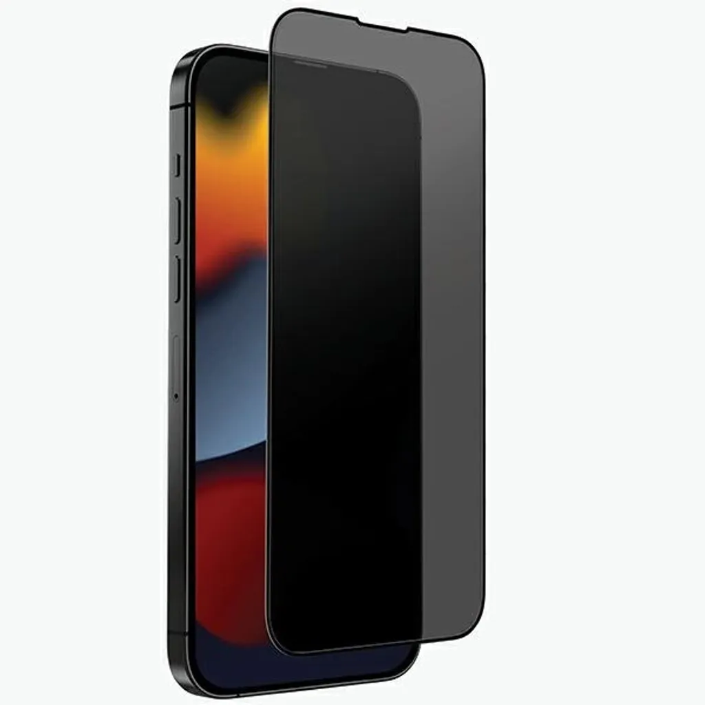 Pellicola Privacy iPhone 14 13 Uniq Optix Vetro Anti-Urto con Kit