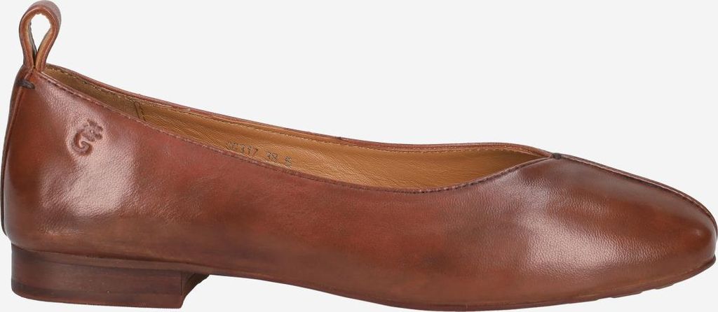 Ginger & Glove G&G317 V.5, Ballerina in Braun für Damen, Größe 36