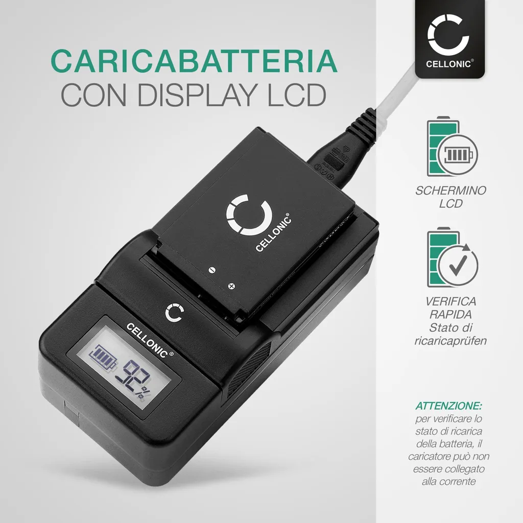 Batterie Drift Ghost FXDC02 1750mAh CELLONIC + Caricabatterie USB - 3