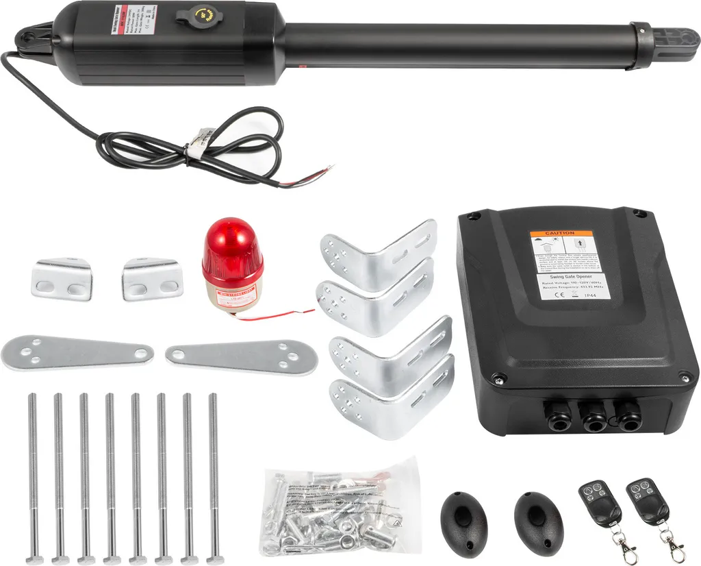 Motorisation VEVOR Portail Battant 380kg 5,5m - Kit Automatisme Complet