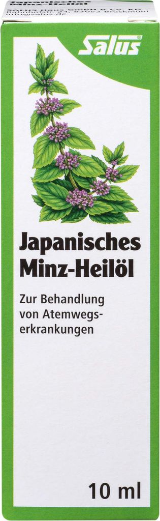 Huile médicinale de menthe japonaise Salus, 10 ml d'huile Image du produit 