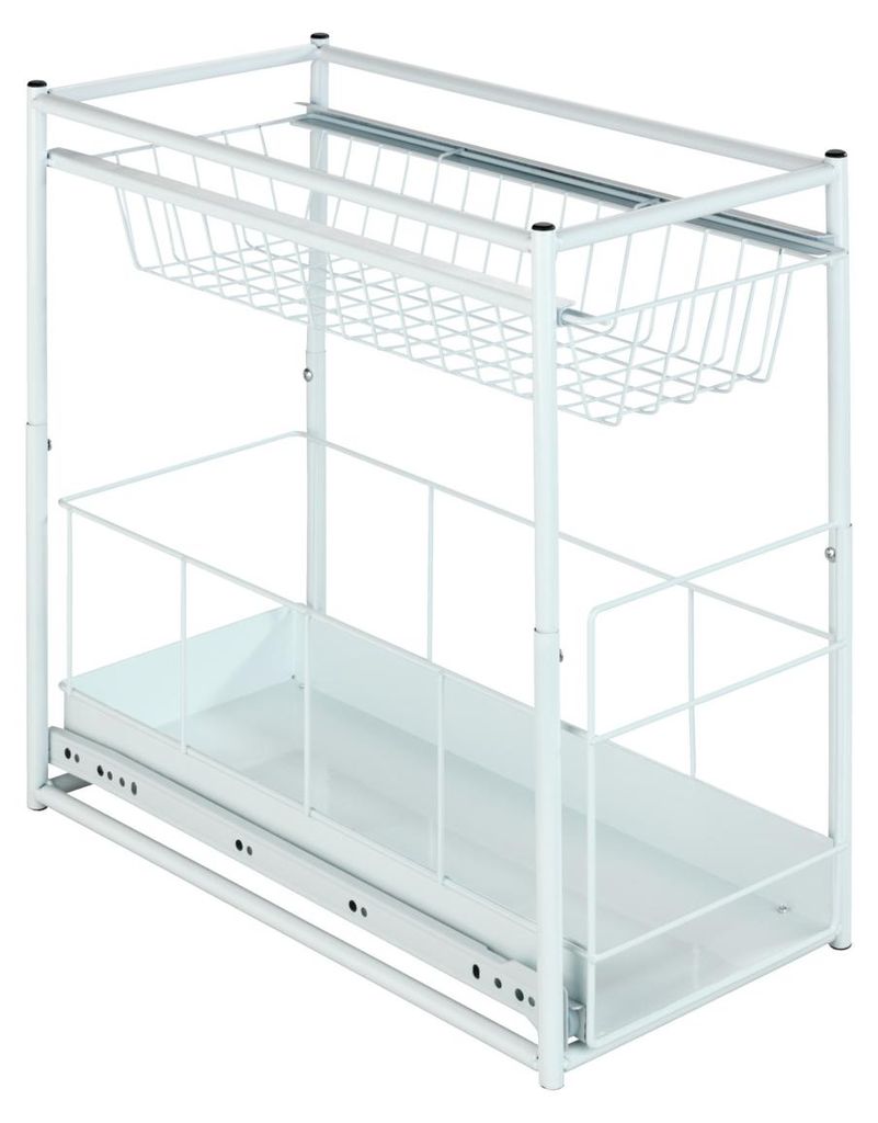 WENKO armadio da cucina estraibile cesto scaffale cassetto Immagine del prodotto 