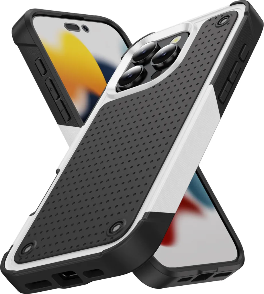 Custodia iPhone 16 Pro Bicolore: Design Moderno e Protezione Militare