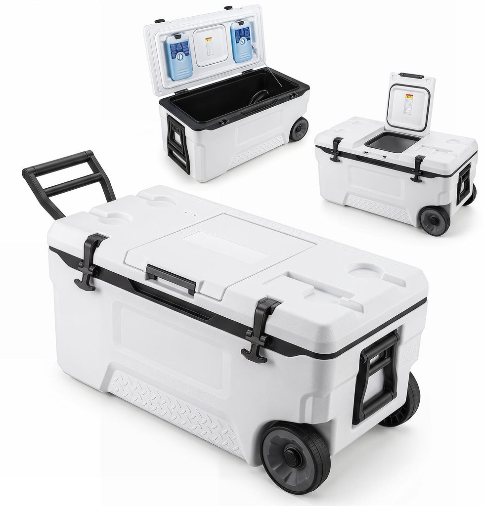 COSTWAY Kühlbox 70L, große Thermobox aus Kunststoff mit Produktbild 