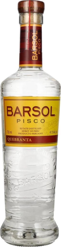 Barsol Pisco QUEBRANTA 41,3% Vol. 0,7l Image du produit 