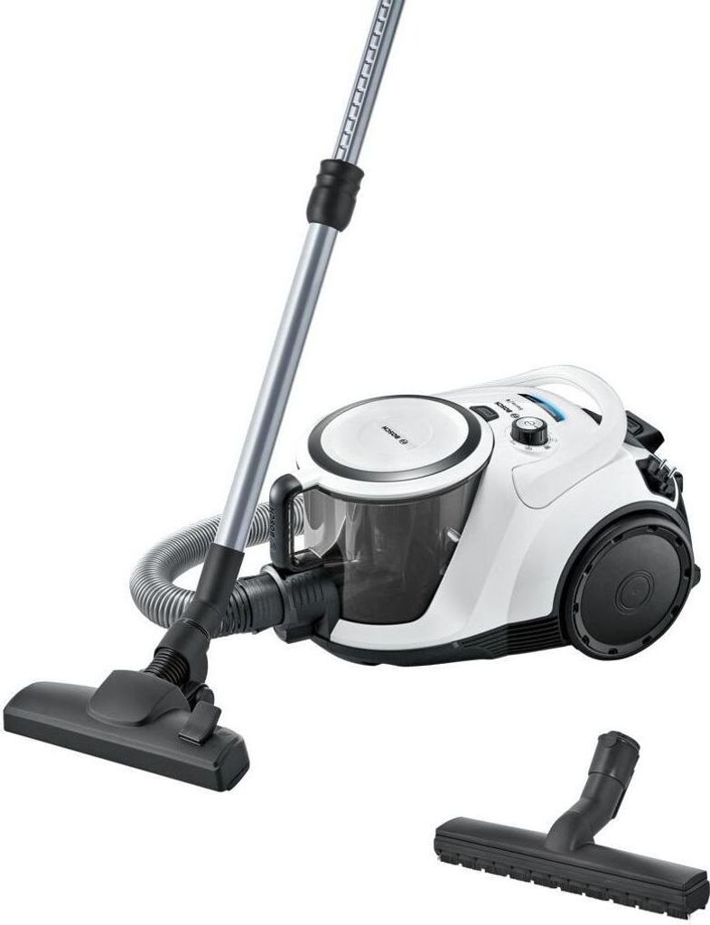 Bosch BGS41K332 6er Serie Staubsauger ohne Beutel Weiß