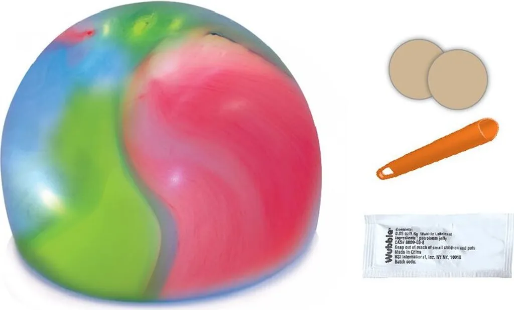 Porte-clés anti-perte Wubble phosphorescent pour clés et sac