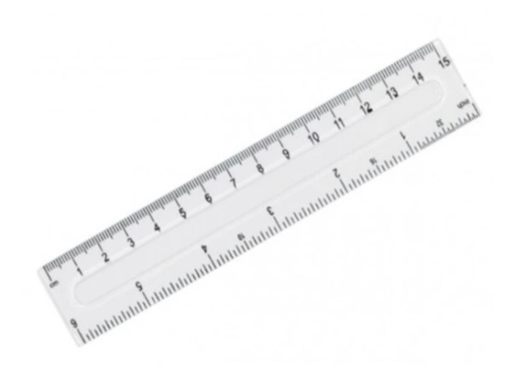 15 cm Kunststoff Lineal – Präzisionsmaßstab für Schule & Büro