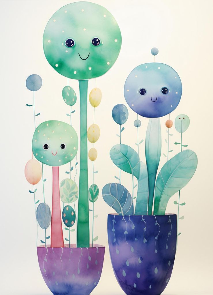 Plakat 20,5x28,4cm Lächelnde Galaxien
