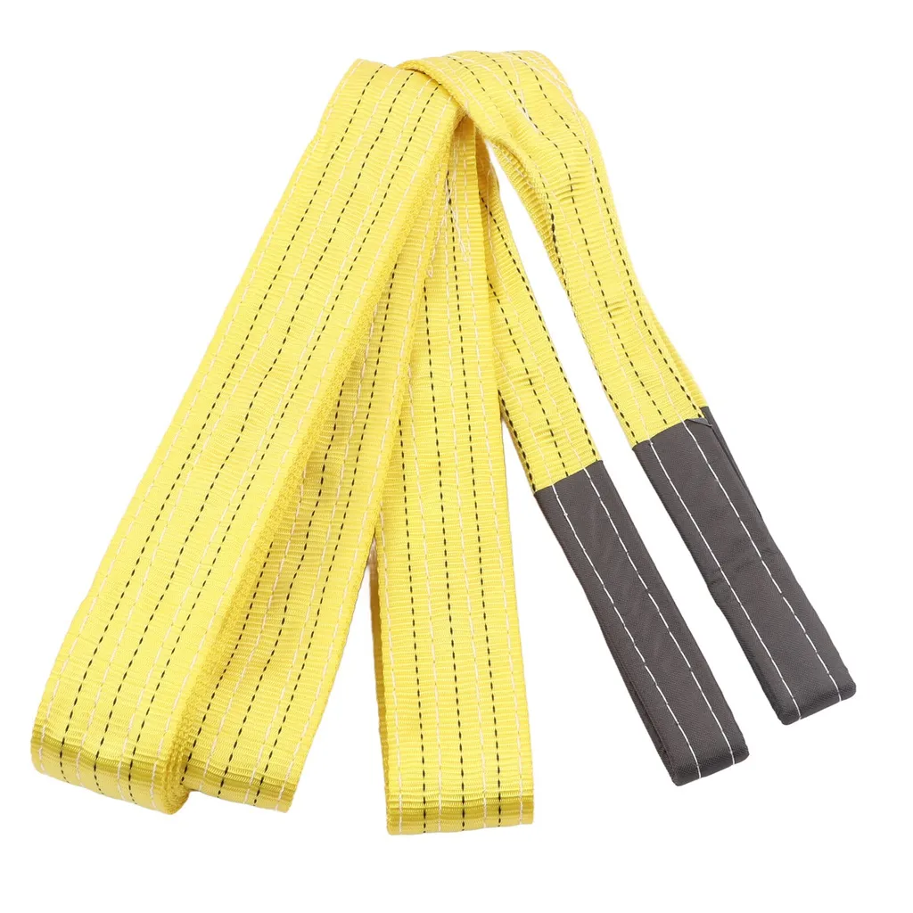Sangle de levage 6m 3T haute résistance en polyester pour chantier