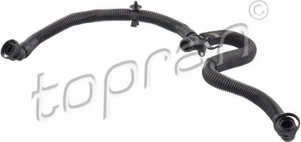 Tuyau ventilation moteur Audi et Touareg 06E103217AC pour entretien PCV