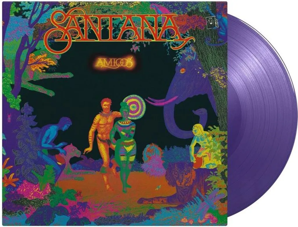 Santana Amigos 180g LP Vinyle Violet : Édition Limitée Numérotée Bertus