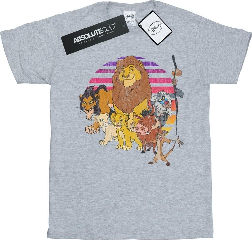 Disney - "The Lion King Pride Family" T-Shirt für Herren BI32390 (M) (Grau)