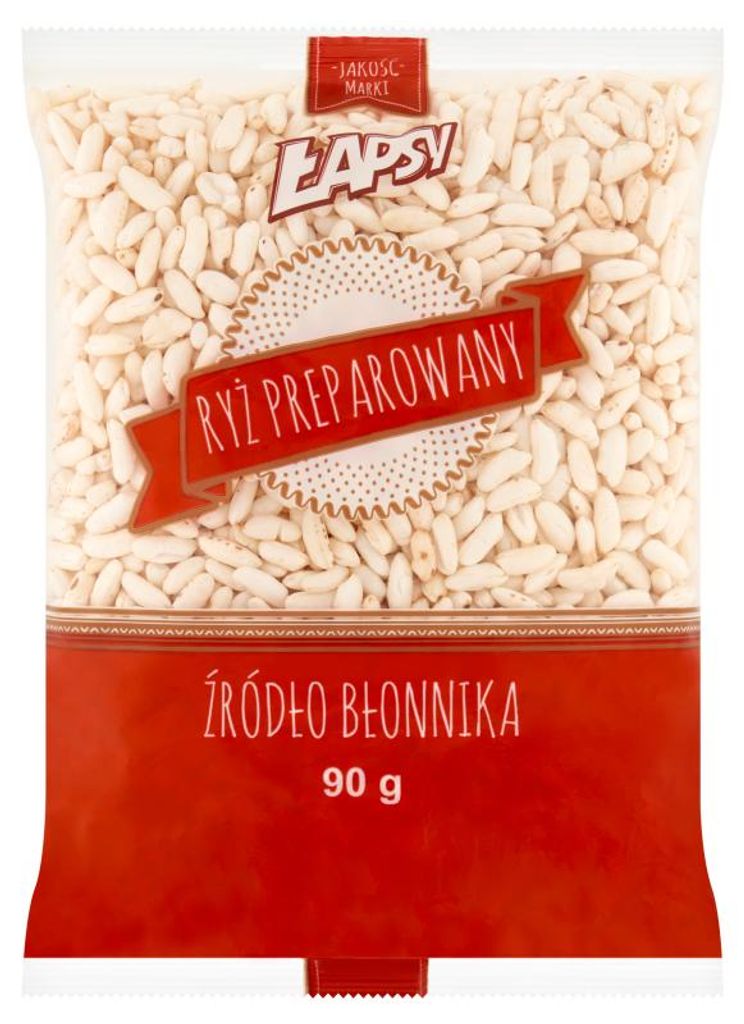 Łapsy, bereide rijst, 90 gram Productafbeelding 