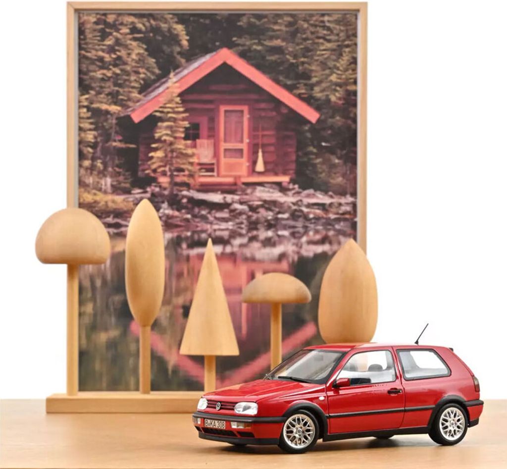Norev VW Golf III GTI rot 1996 - 20 Jahre Edition Produktbild 3