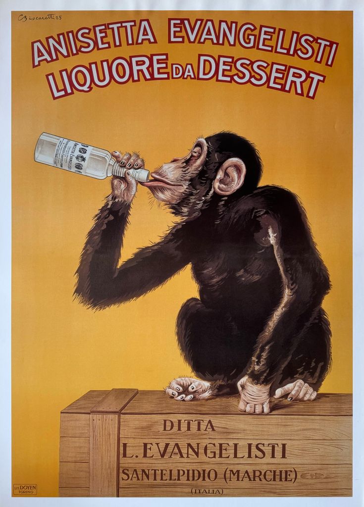 Anisetta Evangelisti – Poster, 70x100 cm Produktbild 