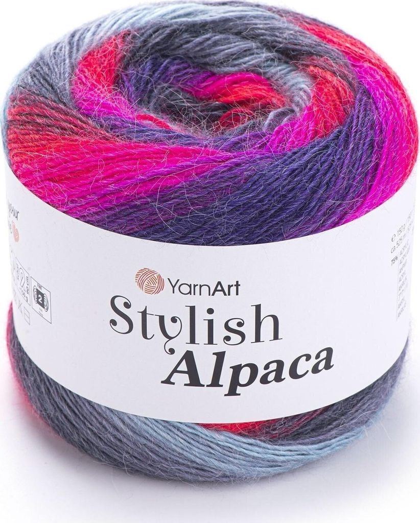 Yarn Art Stylish Alpaca 7711 Przędza dziewiarska Zdjęcie produktu 