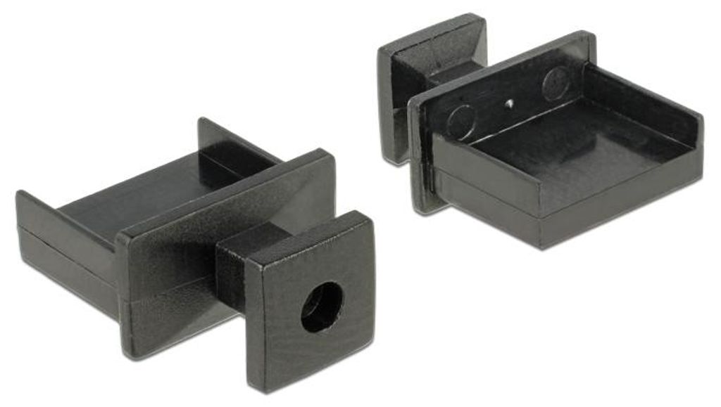 DeLOCK 64009, USB Typ-A, Schwarz, Produktbild 