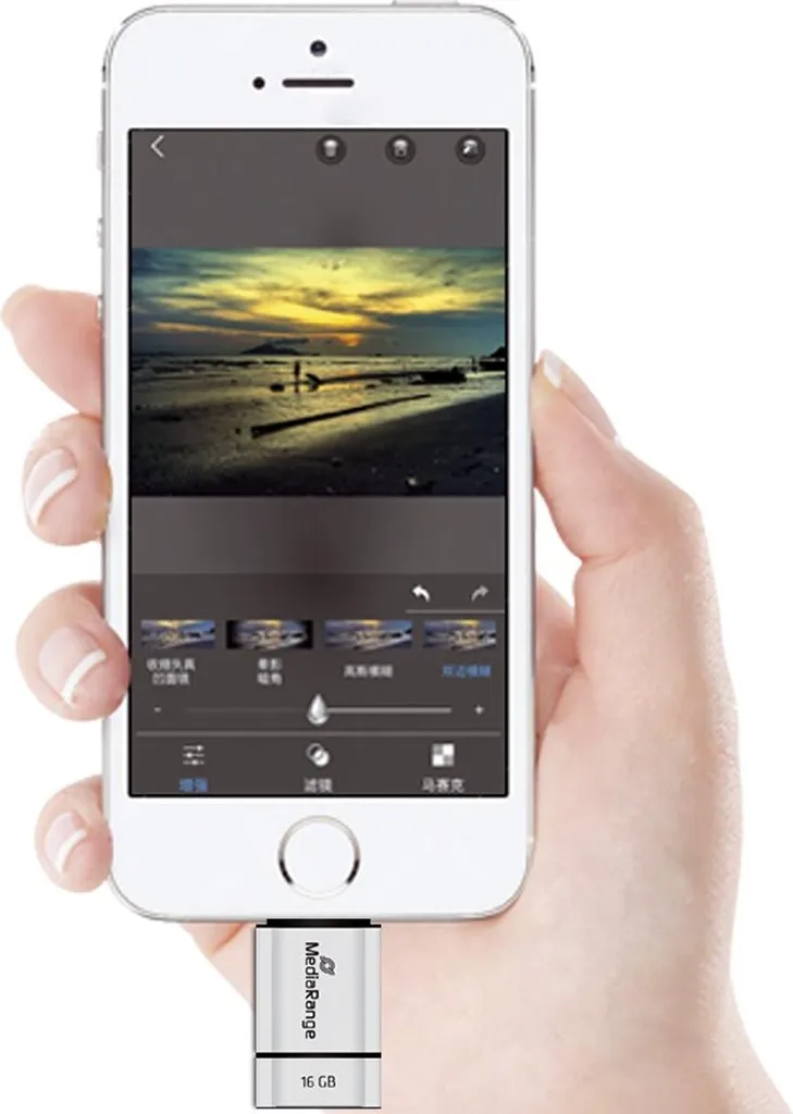 Clé USB Double Connectique OTG 8GB avec boîtier pivotant robuste - 4