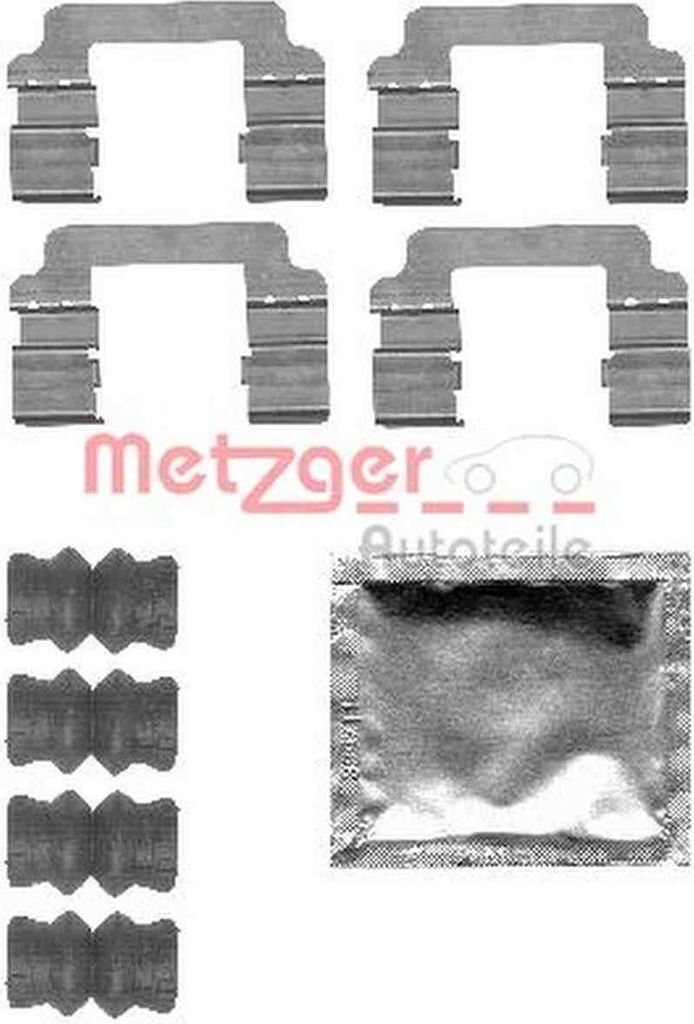METZGER 109-1830 Zubehörsatz Scheibenbremsbelag Hinten für OPEL INSIGNIA Caravan INSIGNIA INSIGNIA Stufenheck INSIGNIA A Country Tourer (G09) fü...