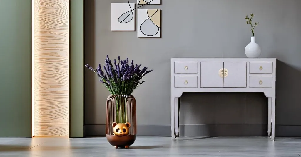 Petite Table Basse d'Appoint Orientale - Console Entrée et Table Murale - 10