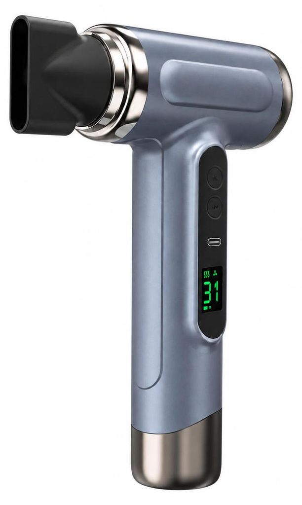 INF Akku-Haartrockner – Tragbarer USB-Reiseföhn mit heißer Produktbild 