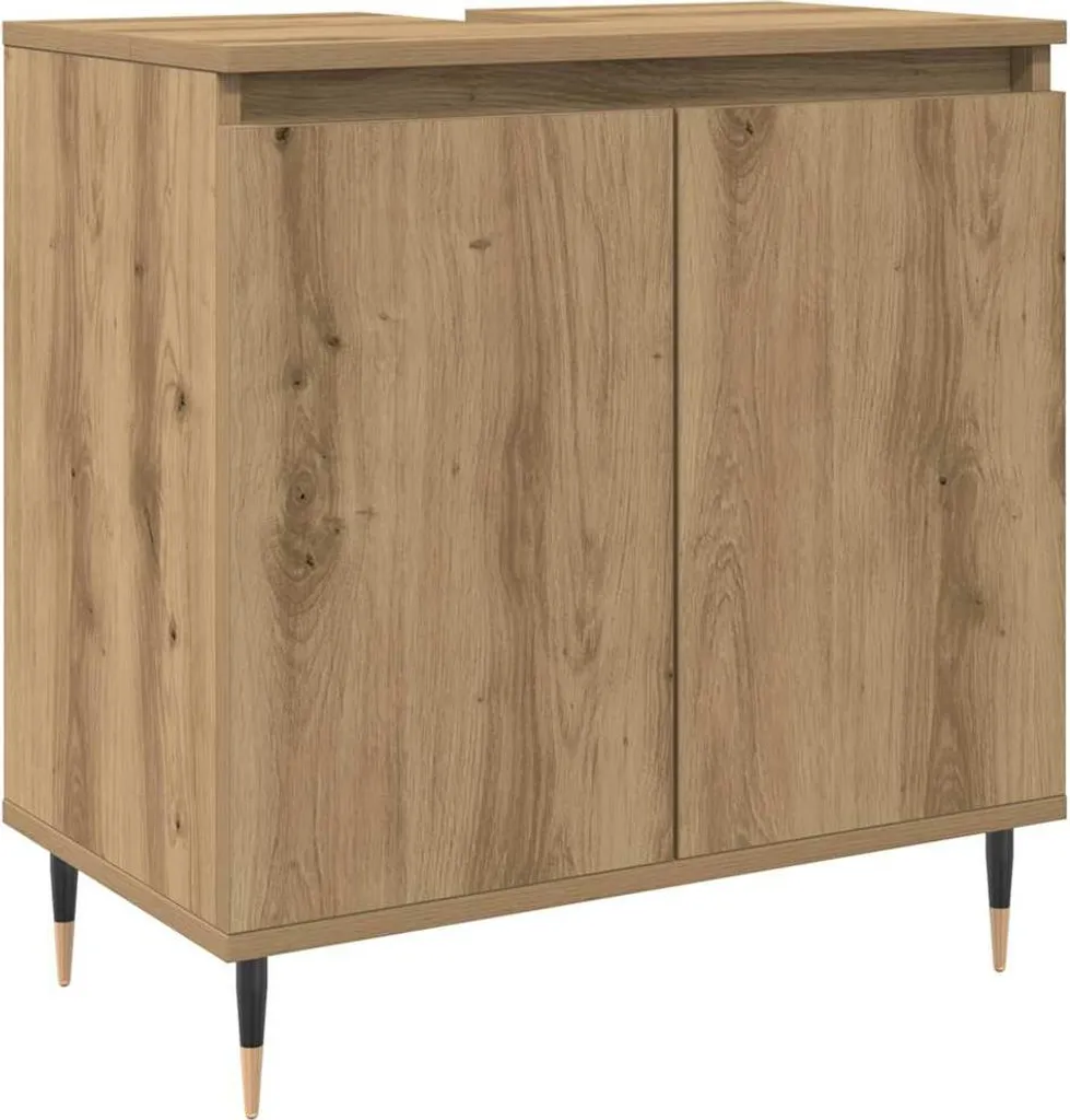Mobile Bagno Rovere Artisan 60cm vidaXL | Trasforma il Tuo Bagno